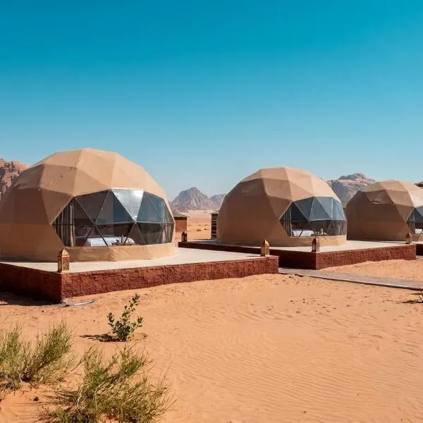 Wadi Rum Calma camp, hotel di Aqaba