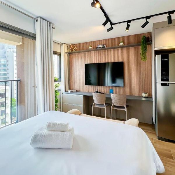Studio Moderno, com Piscina, AC, Wi-fi e Alexa - Foto 2
