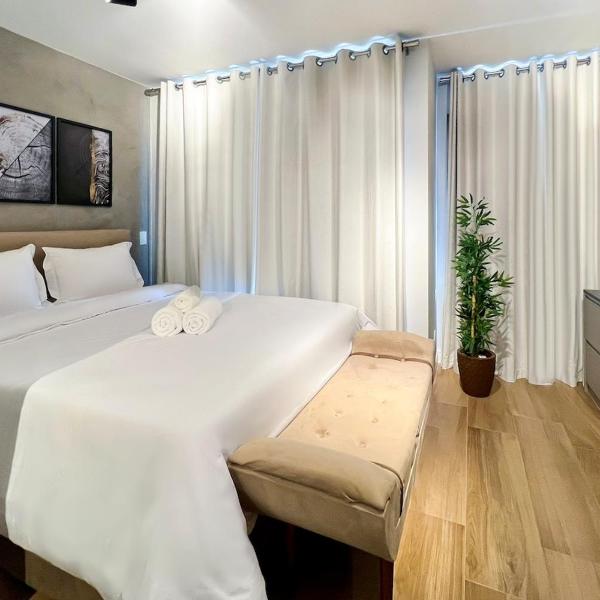 Studio Moderno, com Piscina, AC, Wi-fi e Alexa - Foto 4