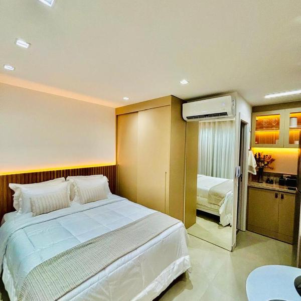 Studio com cama Queen próximo ao Shopping Ibirapuera e Aeroporto CGH - Foto 2