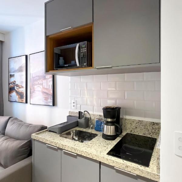 Apê com suite, AC sala e quarto, Cond. Completo - Foto 4