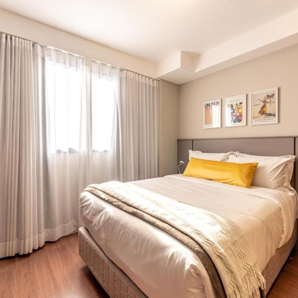 Apê Moderno, Cama Queen, Smart TV, Ar