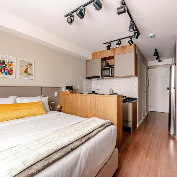 Apê Moderno, Cama Queen, Smart TV, Ar - Foto 2