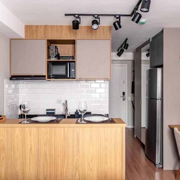 Apê Moderno, Cama Queen, Smart TV, Ar - Foto 5