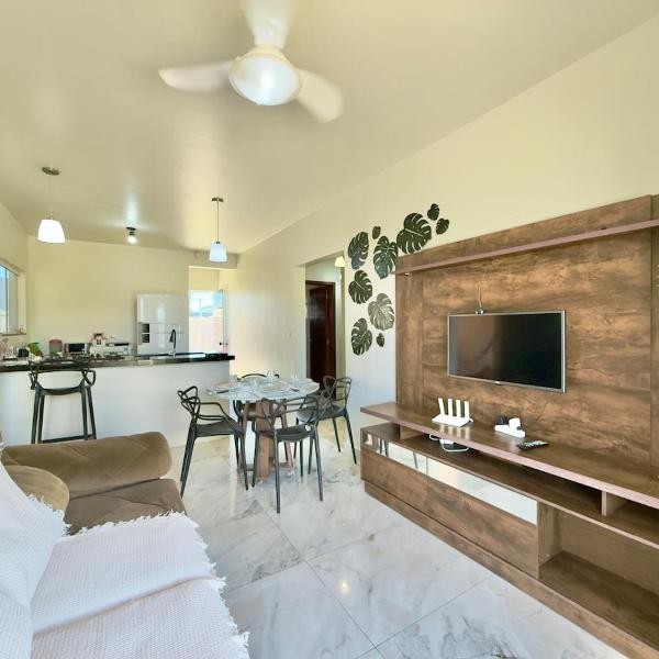 Casa com 3 quartos, ar-cond., Wi-Fi e garagem