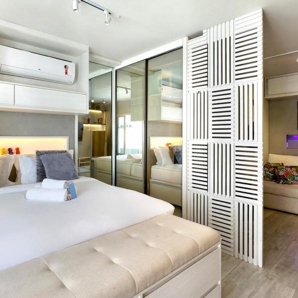 Apê Moderno Completo, Vaga com manobrista, Check-in 24h - Foto 3