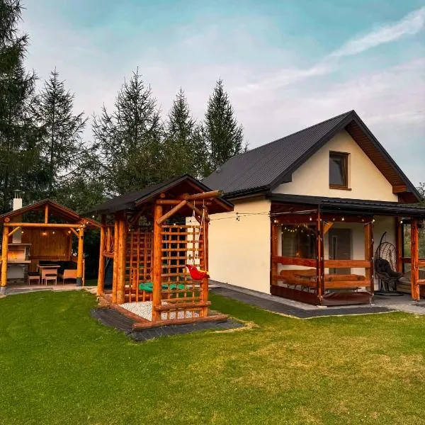 Bieszczadzki domek, khách sạn ở Wola Matiaszowa