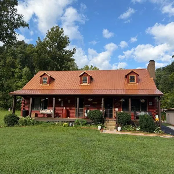 Log Cabin in the Field โรงแรมในฮันติงตัน