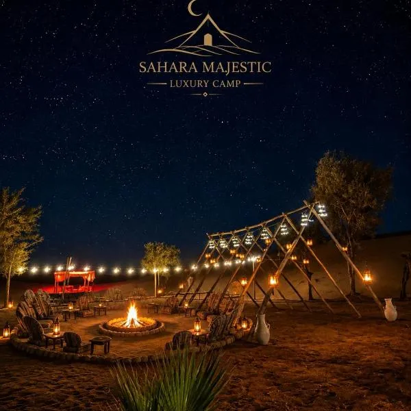 Sahara Majestic Luxury Camp, hotelli kohteessa Merzouga
