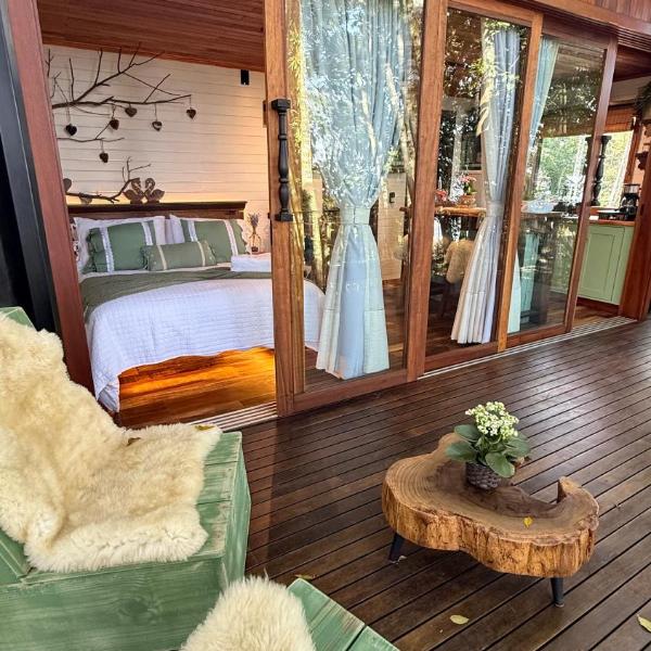 Casa dos Alpes Cabana Encanto da Mata - Foto 2