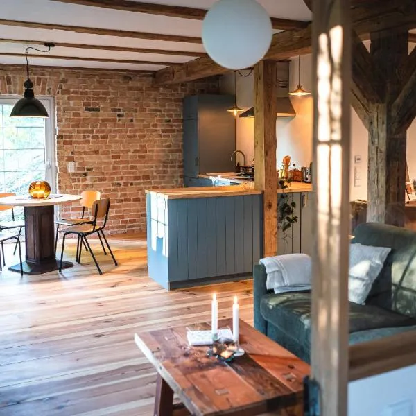 Ferienwohnung in der alten Wassermühle, hotel i Niemegk