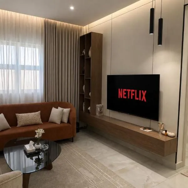 شقة بغرفتين نوم وصالة – hotel w mieście Ha'il