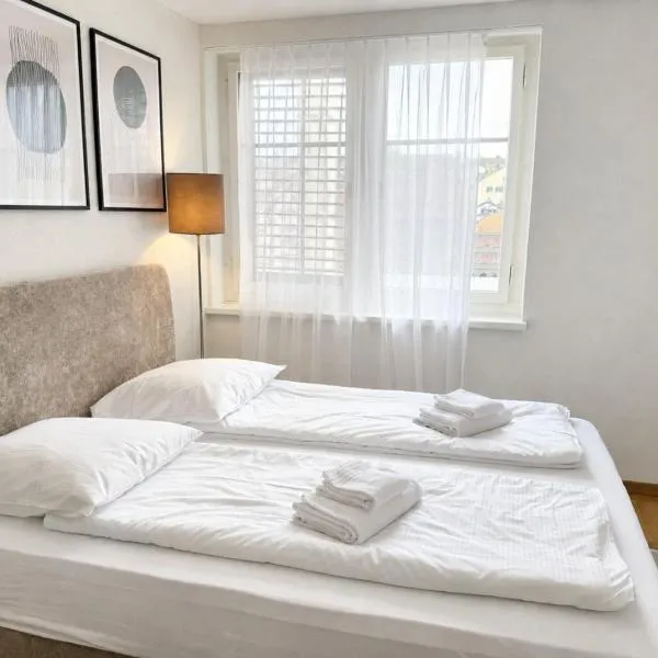 Charming Riverside Studio - Stork 41, hotel in Zürich