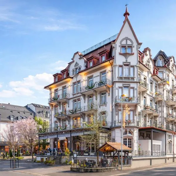 Carlton-Europe Vintage Adults Hotel，因特拉肯的飯店