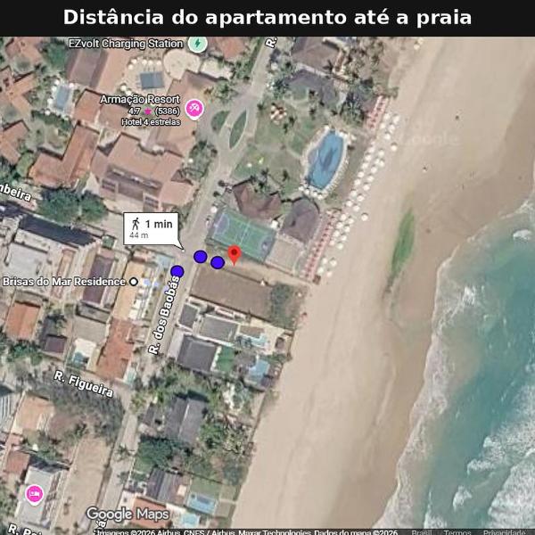 Apartamento Brisa do Mar 1,2km do centro - Foto 2