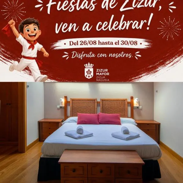 Hotel Casa Azcona, hotel en Zizur Mayor