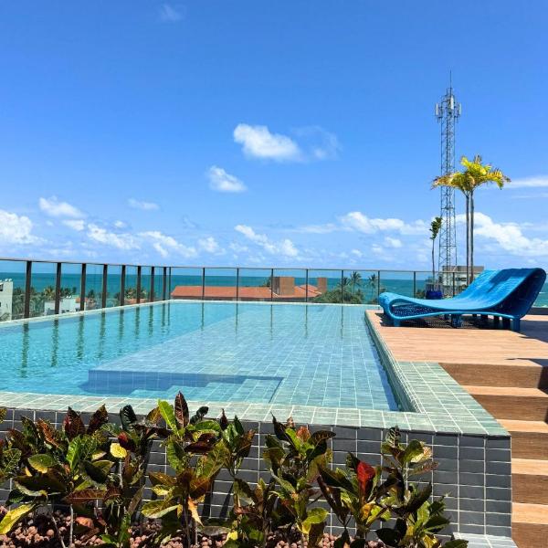 Flat Makani | Piscina com Vista do Mar