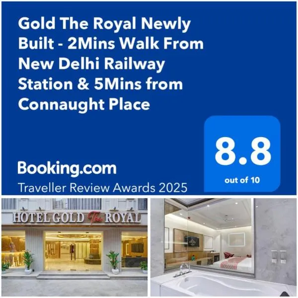Hotel Gold The Royal - A Luxurious Stay- Near New Delhi Railway Station & Connaught Place, hotel a Nuova Delhi