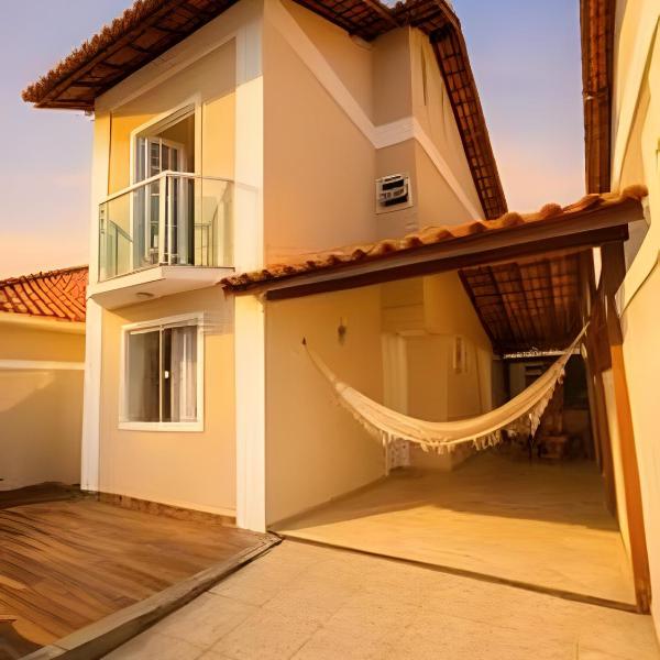 Casa tranquila a poucos passos da Praia do Foguete