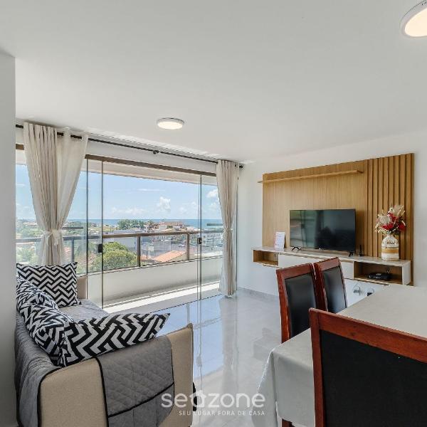 Apto com varanda e vista mar em Ilhéus - MMD0503