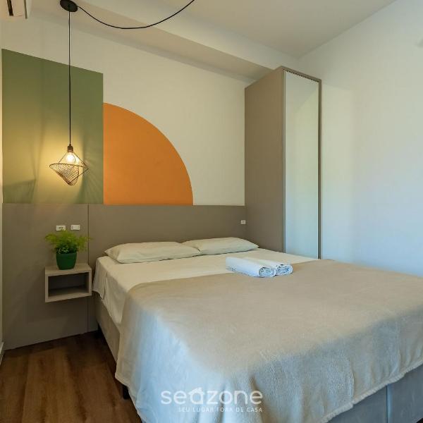 Studio c/ piscina e jacuzzi a 170m do mar VEC115