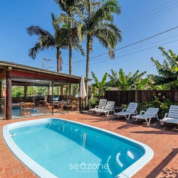 Duplex 1Q c/ churrasq. 350m da praia VLE008