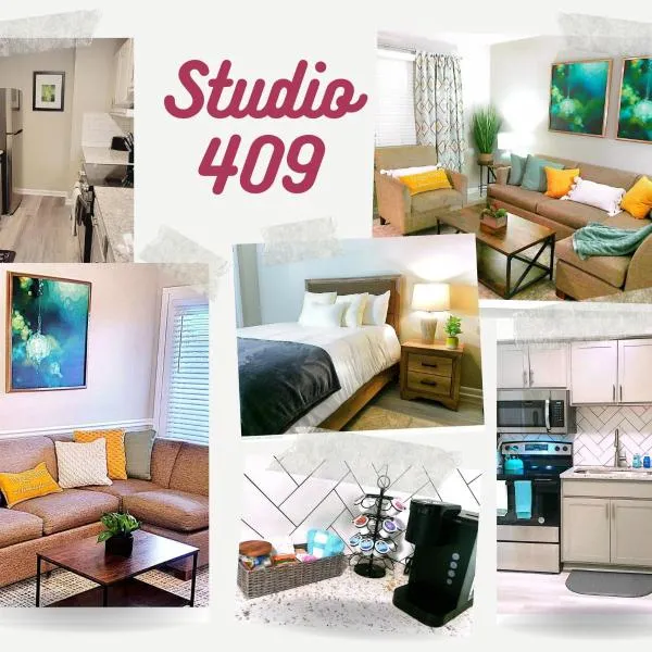 Studio 409 Spring Lake - Fayetteville Near Fort Brag - Ultra-Fast WiFi Hub - Accessible, hotel in Spring Lake