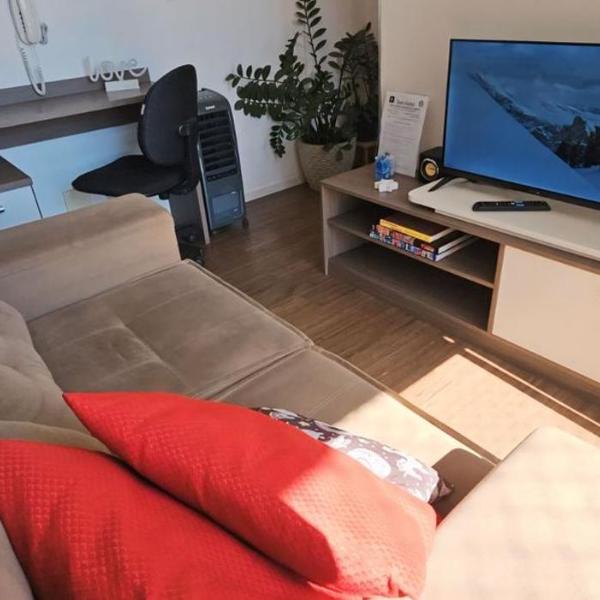 AP BOHO 1010 Brás - Piscina Aquecida, WiFi, Academia, Cama Casal box e colchão extra solteiro - Foto 4