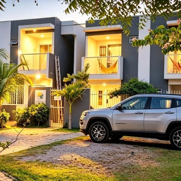 MSFlats l Studios Praia - Paripueira,位于帕里普埃拉的酒店