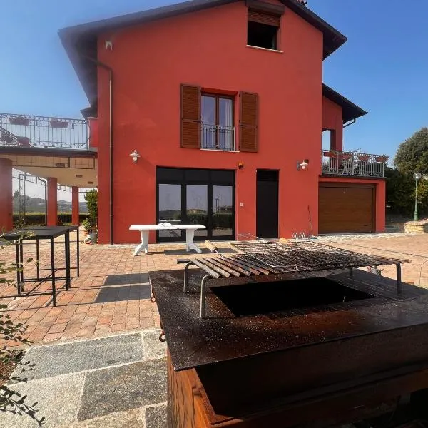 Villa Lilli Beta Bella - Appartamento Rosso Whispering Vines, hotel u gradu Neive