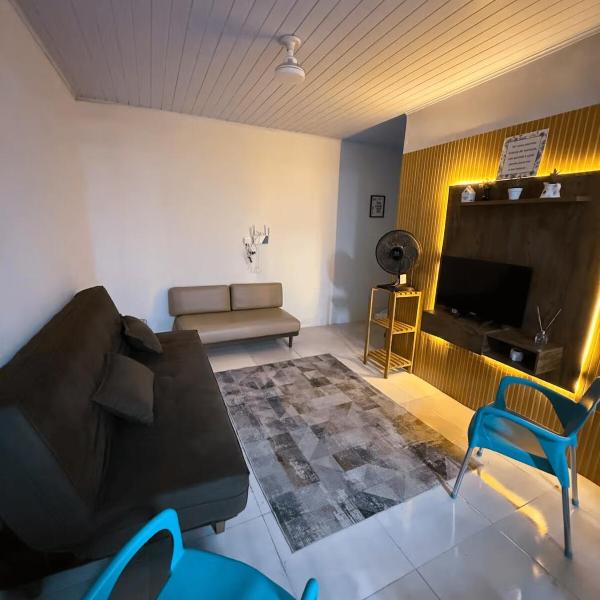 Sua casa com Ar Condicionado, 10 Min da ilha do mel - Foto 5