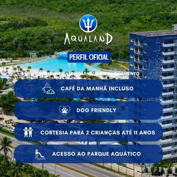 Aqualand Park & Resort Oficial, Hotel in Salinópolis