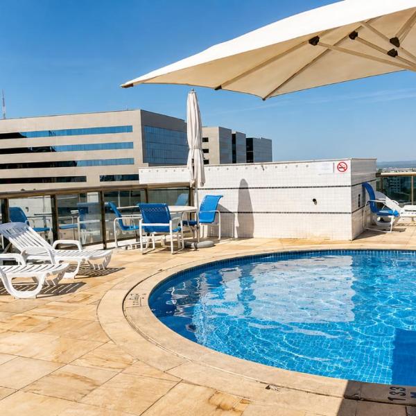 Brasil 21 Suites, 60 m2, ao lado do Parque da Cidade e Pátio Brasil - Foto 4