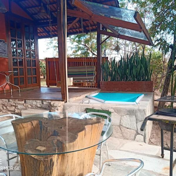 Recanto do Morro Velho waterfalls and whirlpool