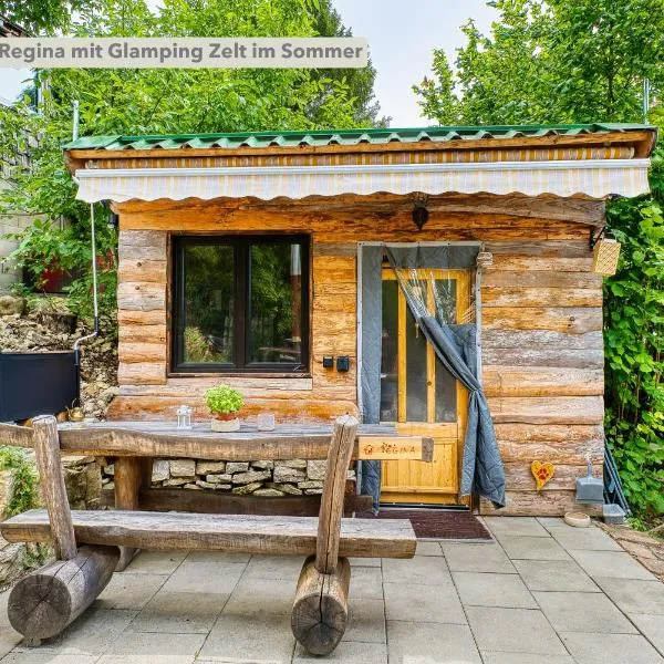 Henrys Cozy Tiny House - ruhig, Garten, Talblick, Natur, hótel í Wurzburg