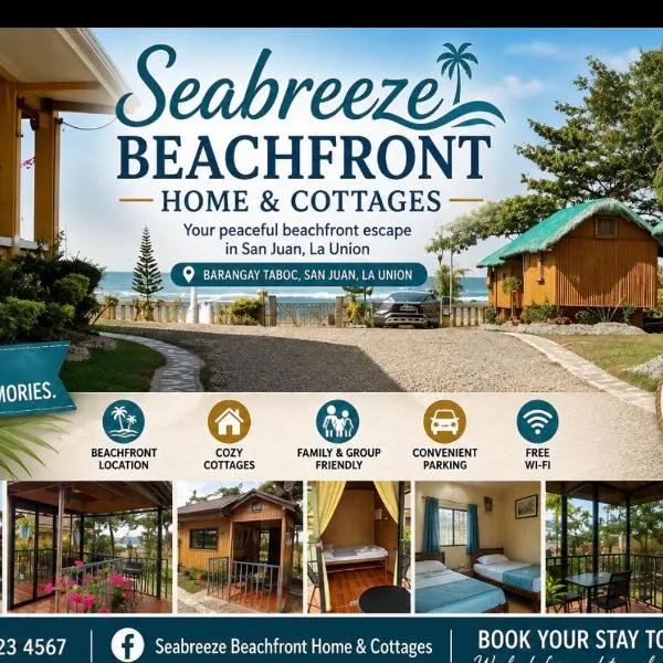 Seabreeze Beachfront Home and Cottages, מלון בסן חואן