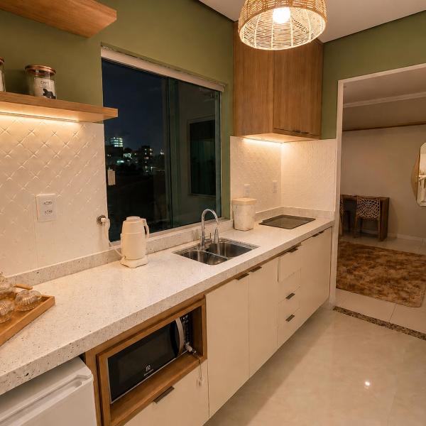 Studio Premium Completo com Excelente Localização