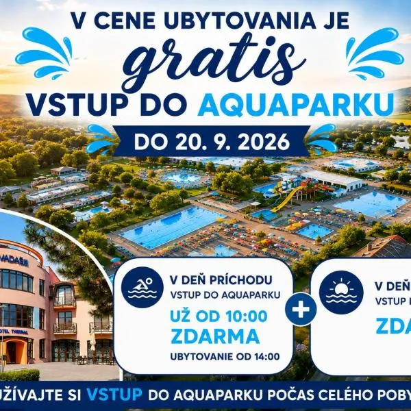 Wellness Hotel Thermal, hotel ve Štúrově
