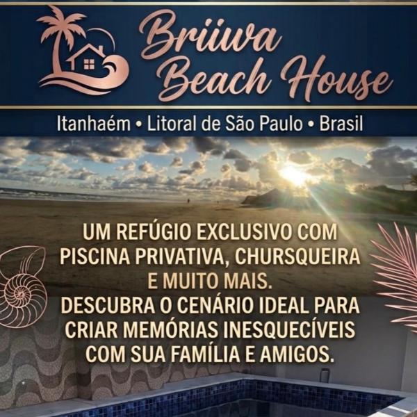 Casa temporada com piscina inteira Itanhaém Briiwa - Foto 2