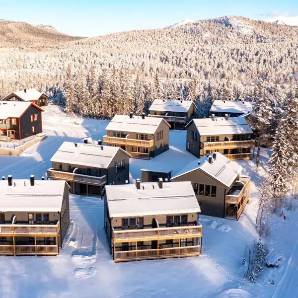 Parkstigens Fjällby - Kåvan, hotel em Funäsdalen