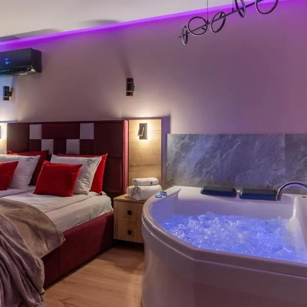 Portovo Private Jacuzzi & AC Suite by Lion Apartments, hotel v destinácii Gdansk