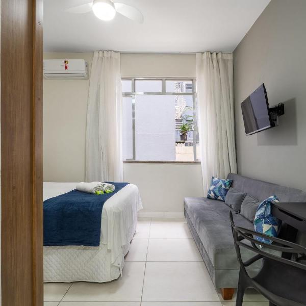 Studio Aconchegante a 200m da Praia do Forte!