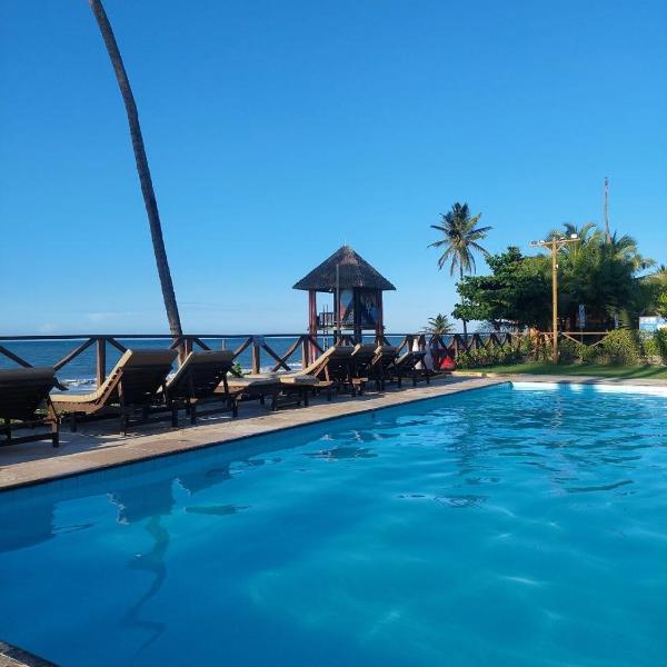 Piscina com Vista Mar, Pé Na Areia, EcoParadise Cumbuco Flat 120