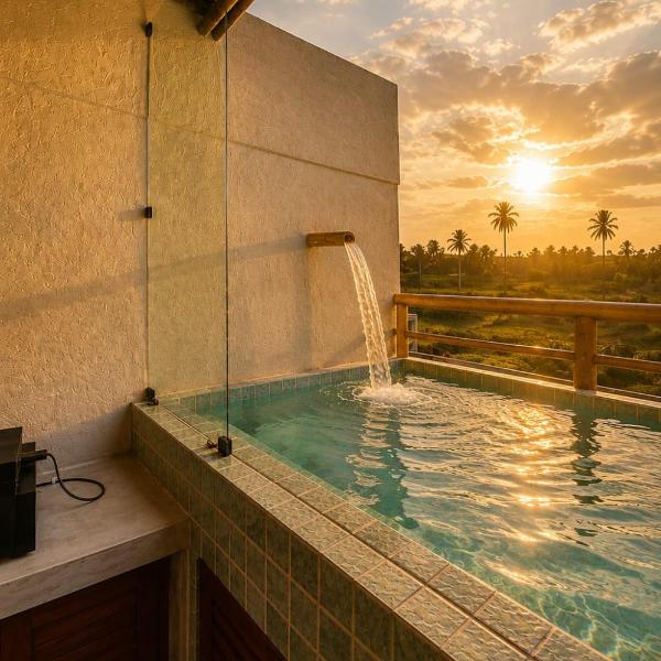 Villa Boutique com piscina- Milagres