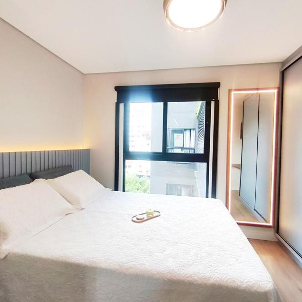 Gal901 Loft com garagem, piscina e coworking no centro