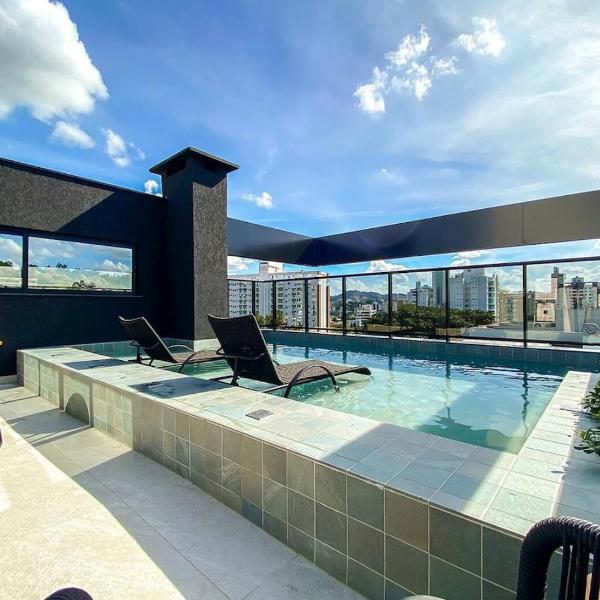 Gal901 Loft com garagem, piscina e coworking no centro - Foto 5