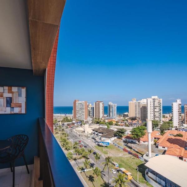 Apto com Piscina e Academia a 800m Praia de Armação