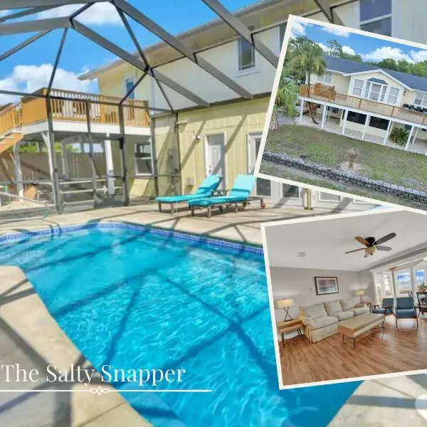Pet-Friendly Bay View Home w/ Screened Pool Near Lighthouse, hotel em St. George Island