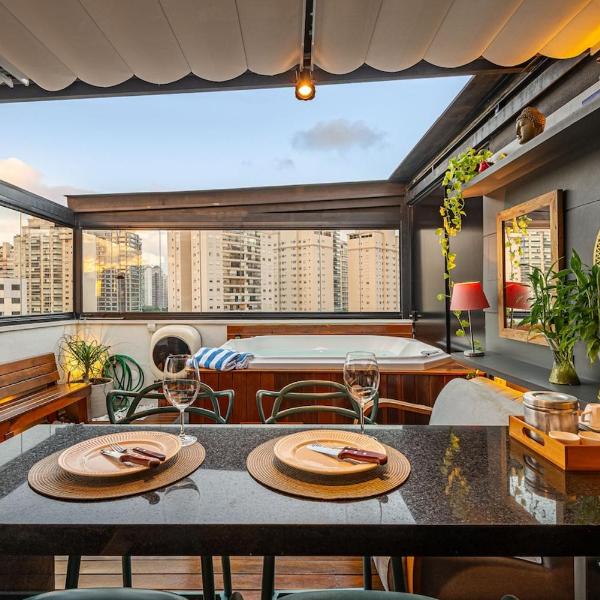 Penthouse & Jacuzzi - Exclusive Experience in Itaim - Foto 5