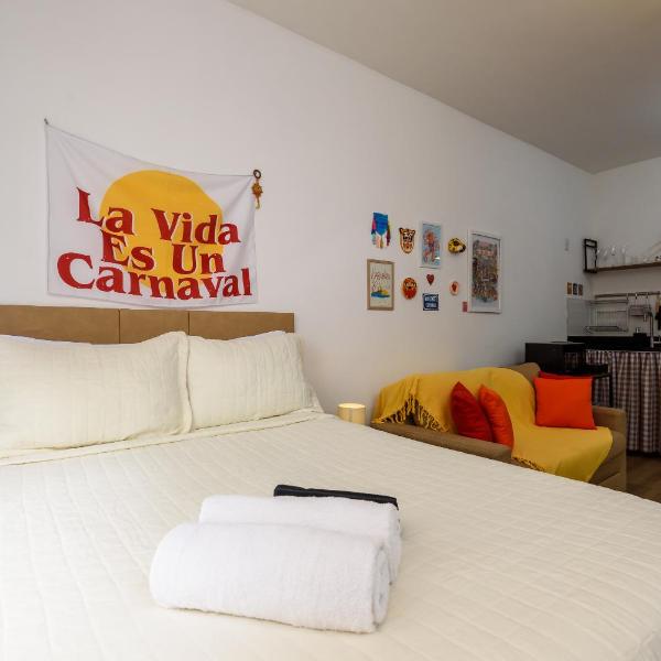 Loft Carnaval no Centro do Rio próximo à Lapa